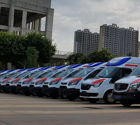 环县服务车队展示